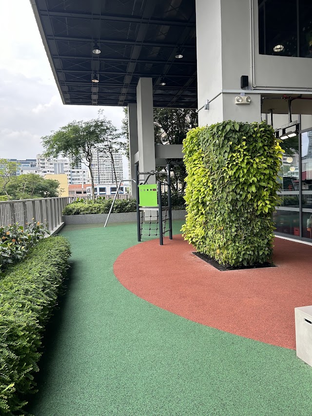 Shaw Plaza Wallhola Playground — second view