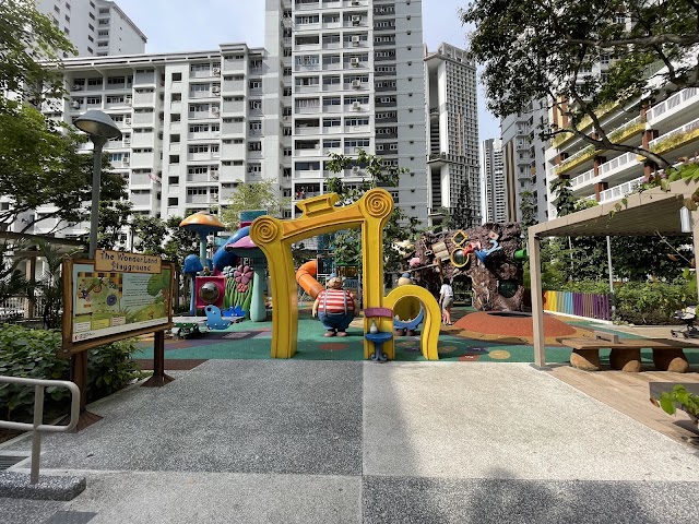 Alice in Wonderland playground — second view