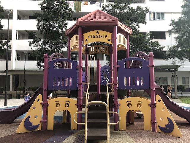 Playground Starship, outside Sparkletots blk 309