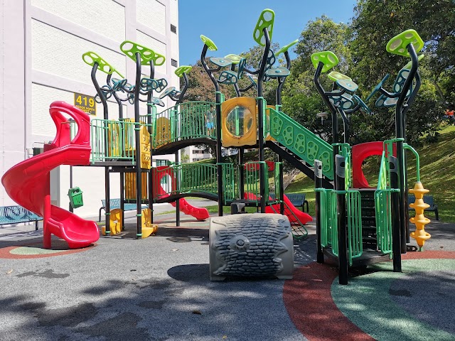 Double decked playground