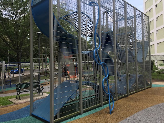 new wallholla playground in front blk 266 — second view