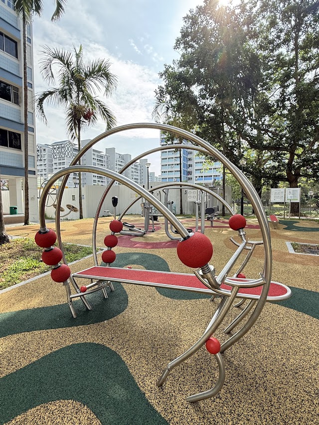 Colourful playground — second view